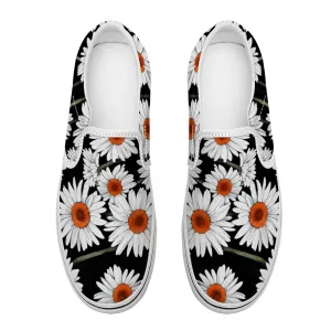 Gerbera Daisy Flowers Collection - Unisex Slip-On Canvas Sneakers