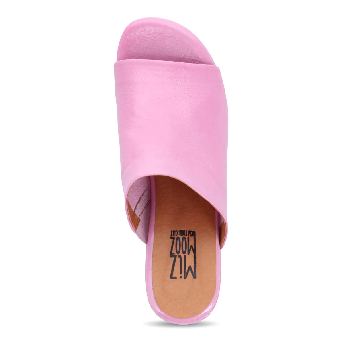 Gwen Patent Heeled Slide