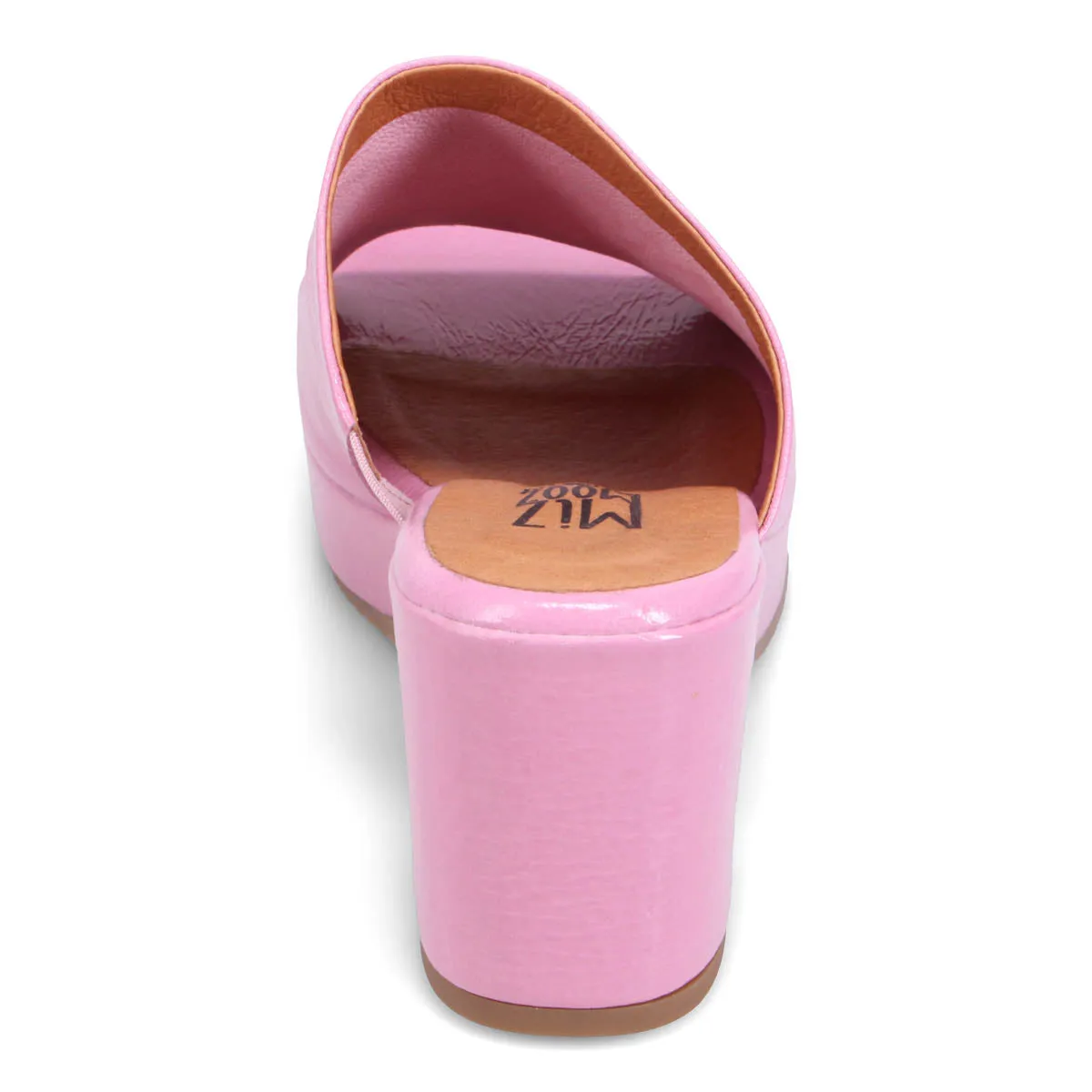 Gwen Patent Heeled Slide