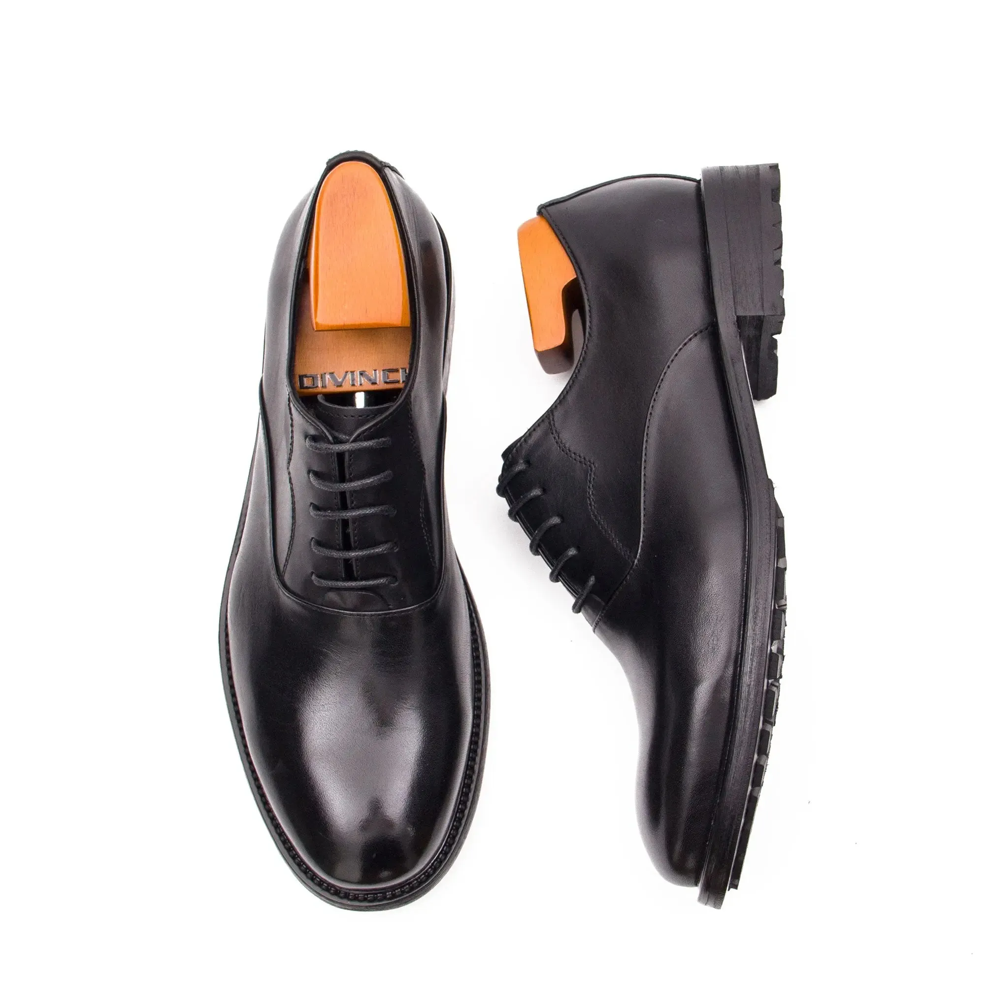 Hand Washed Leather Shoes Derby 99802