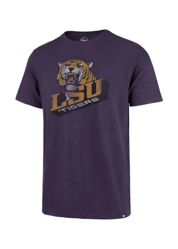 LSU Tigers T-shirt  Vintage Grit 47 Brand Tigerhead