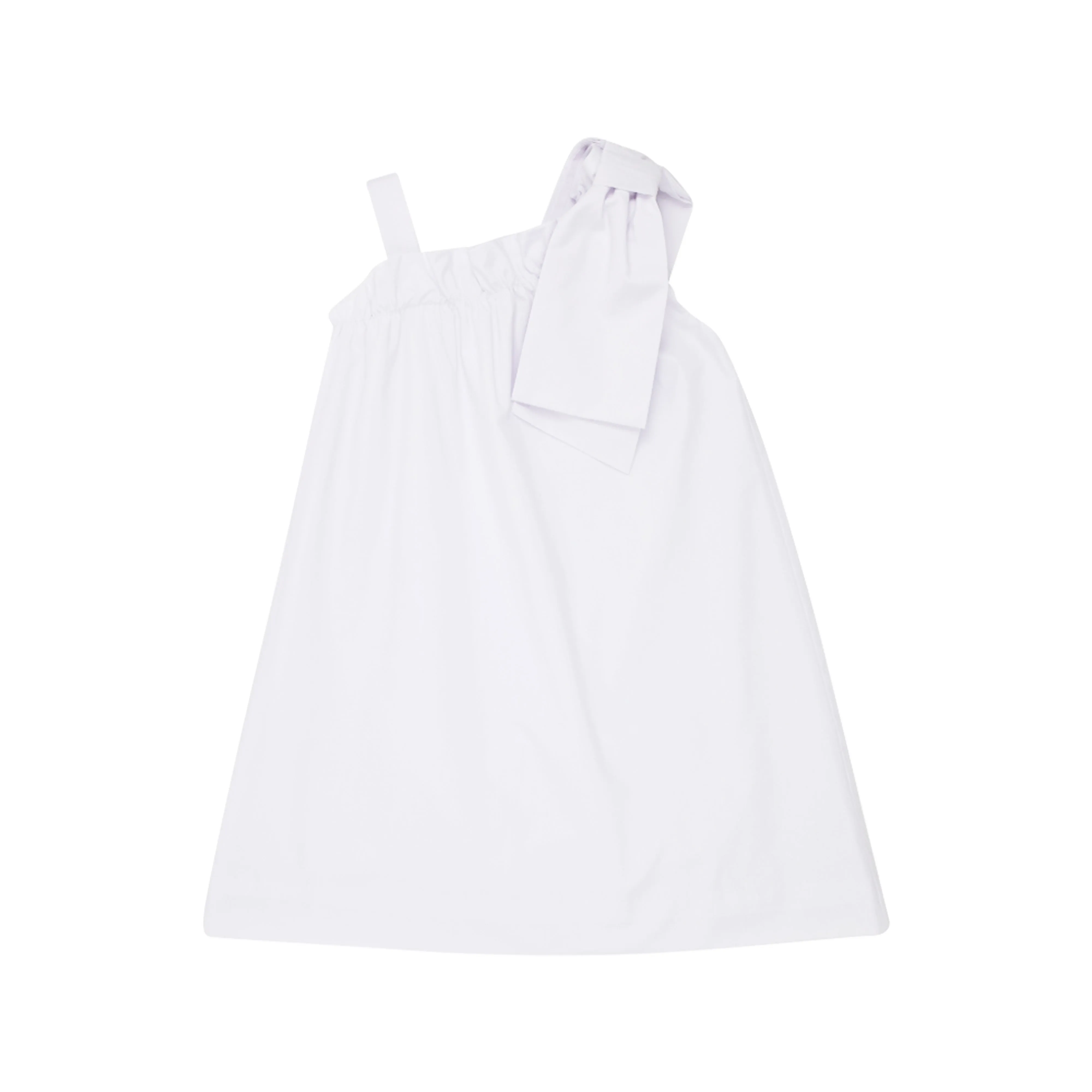 Maebelle's Bow Dress - Worth Avenue White