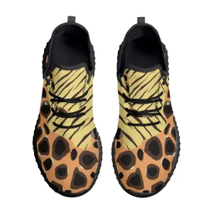 Mens FC Free Footers Safari Mesh Knit Sneakers