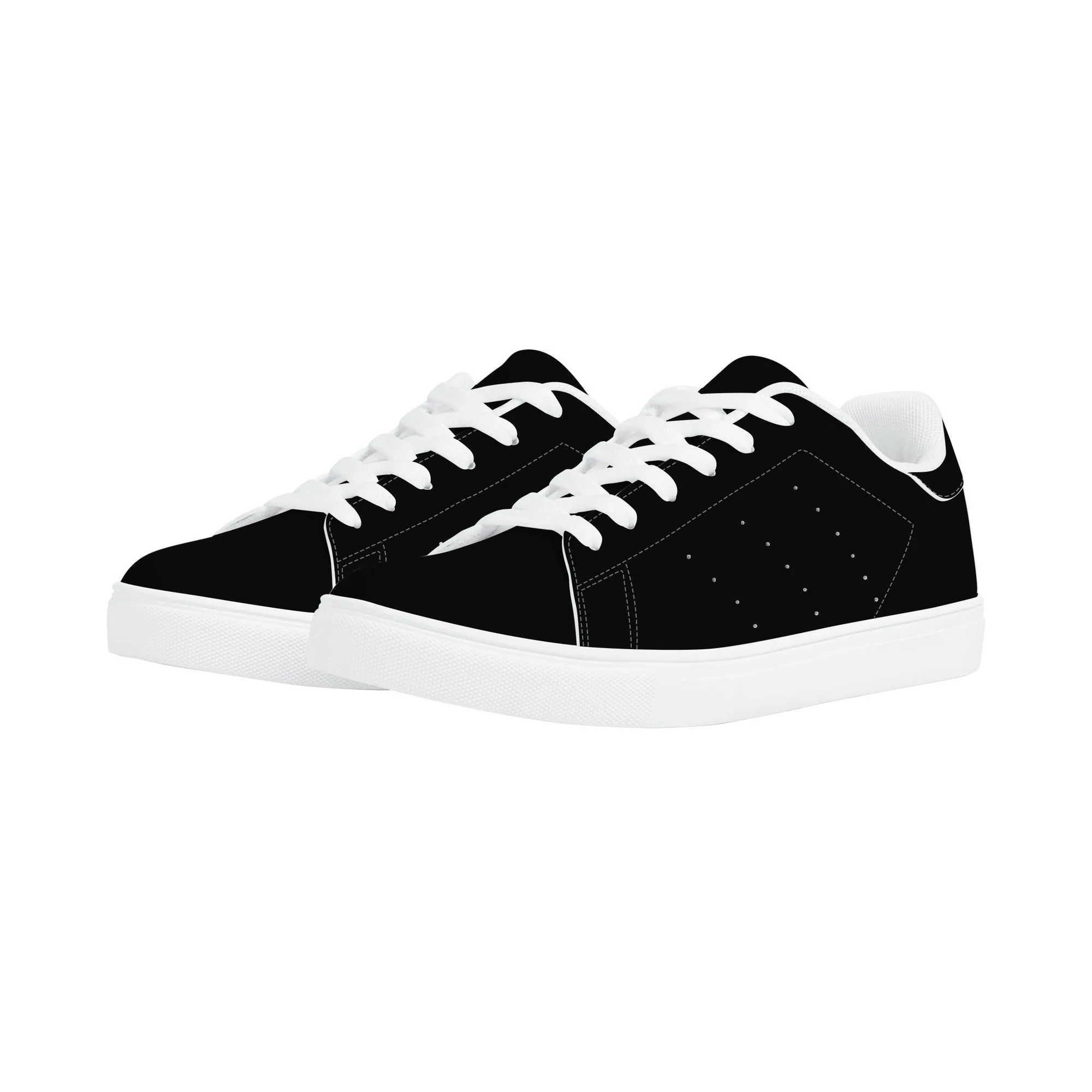 Men's Low Top Leather Sneakers