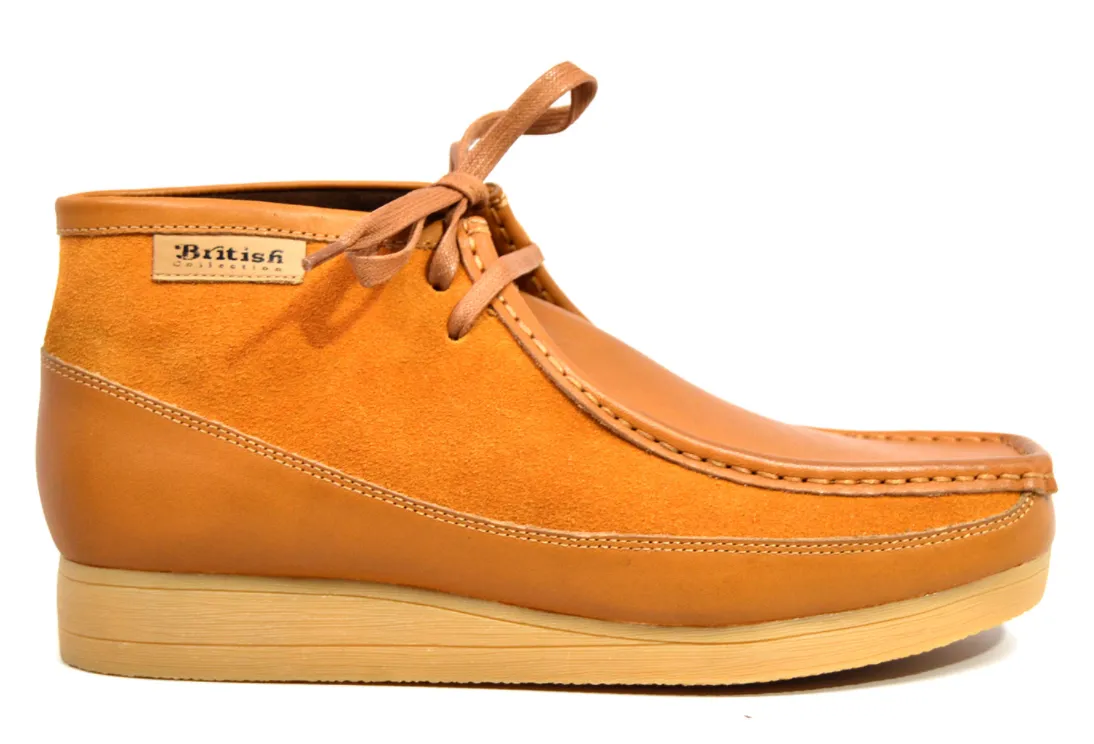 New Castle Leather & Suede Mens Casual Shoe - British Collection