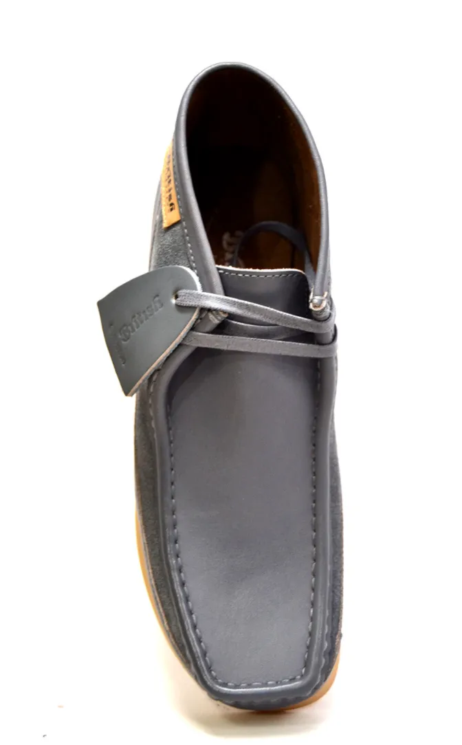 New Castle Leather & Suede Mens Casual Shoe - British Collection