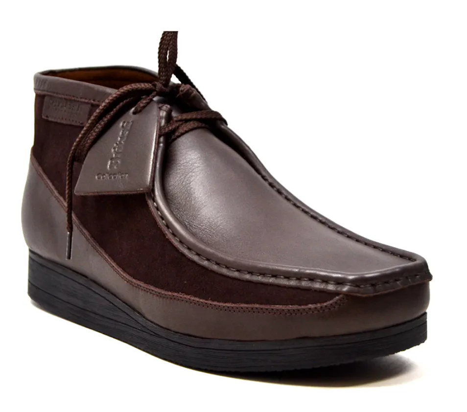 New Castle Leather & Suede Mens Casual Shoe - British Collection