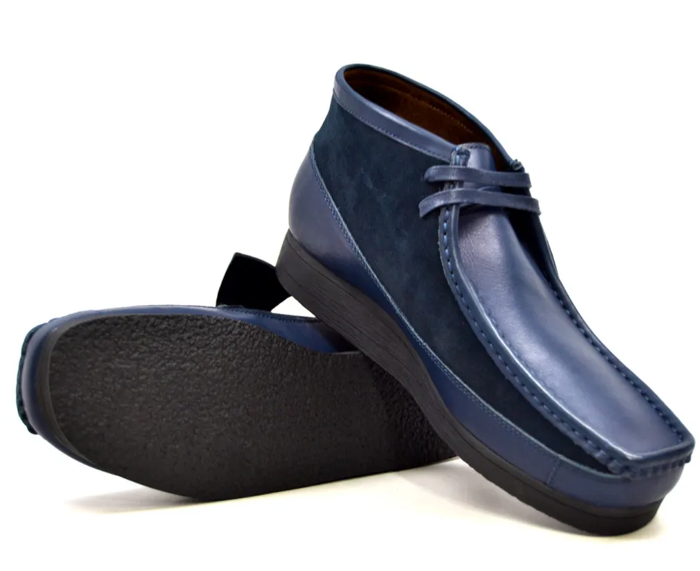 New Castle Leather & Suede Mens Casual Shoe - British Collection