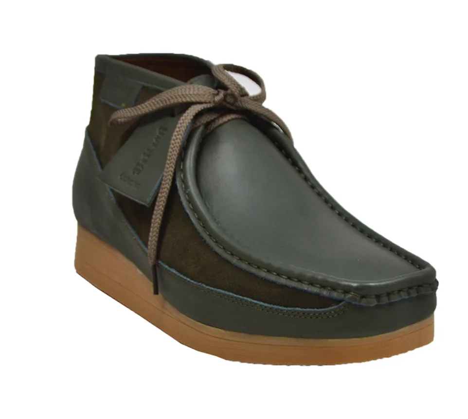 New Castle Leather & Suede Mens Casual Shoe - British Collection