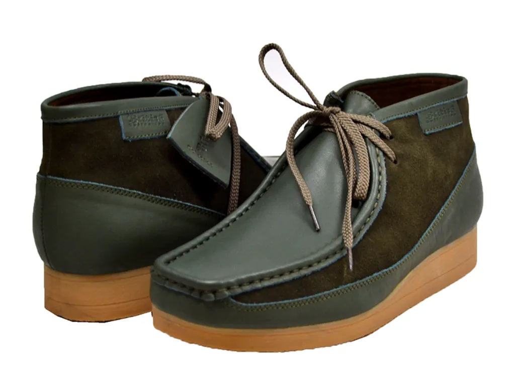 New Castle Leather & Suede Mens Casual Shoe - British Collection