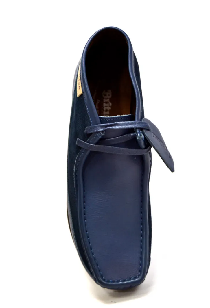 New Castle Leather & Suede Mens Casual Shoe - British Collection