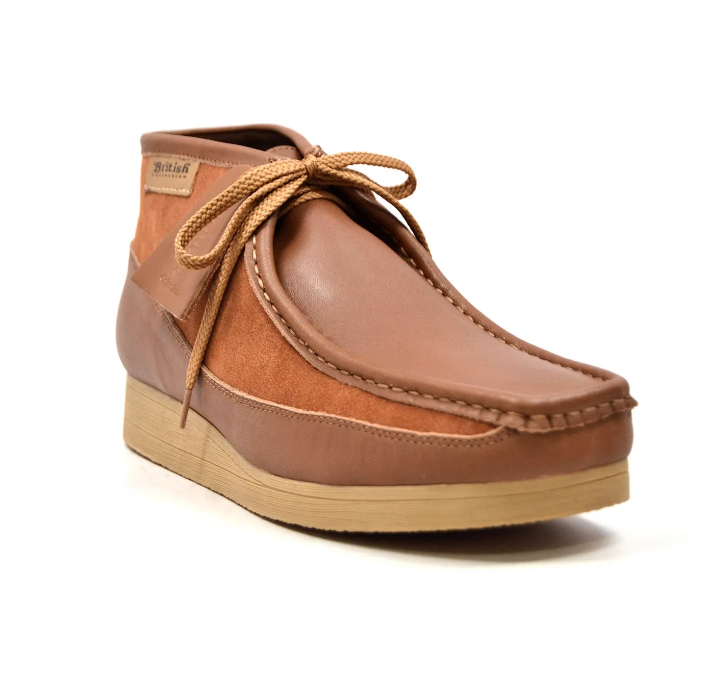 New Castle Leather & Suede Mens Casual Shoe - British Collection