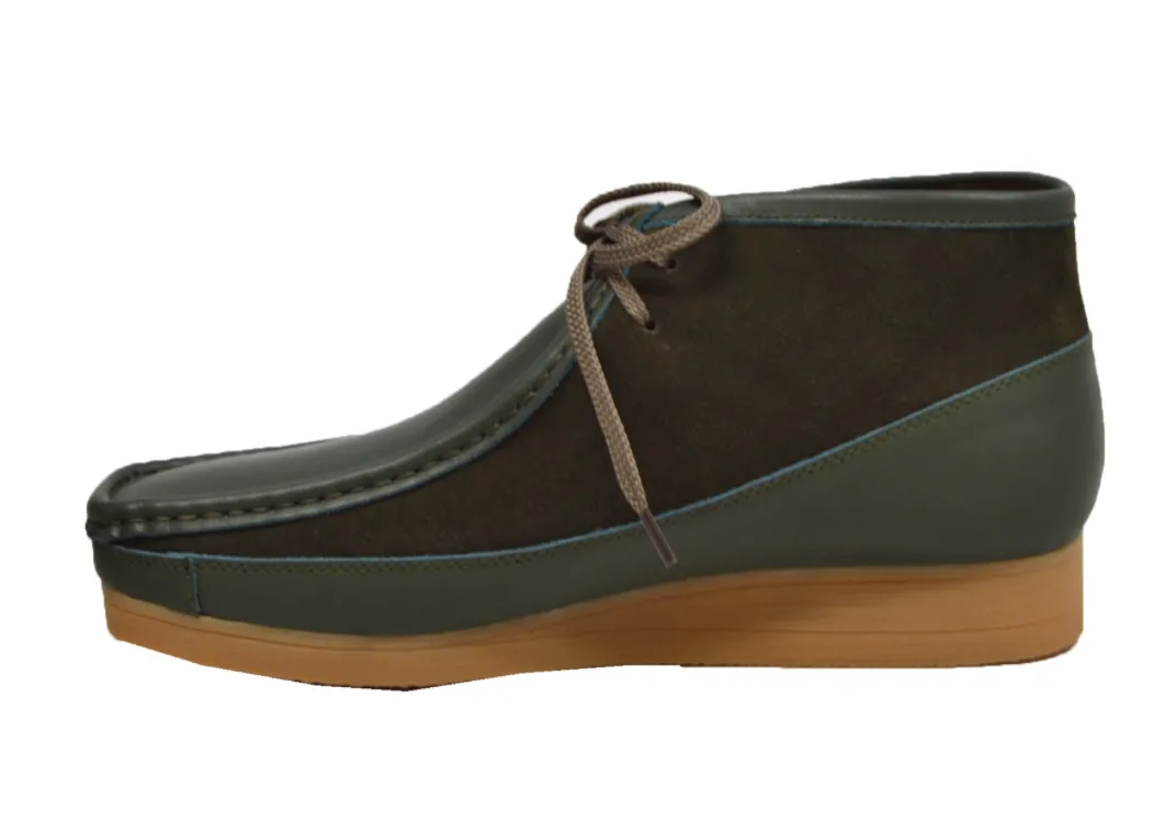 New Castle Leather & Suede Mens Casual Shoe - British Collection