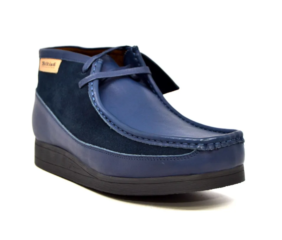 New Castle Leather & Suede Mens Casual Shoe - British Collection