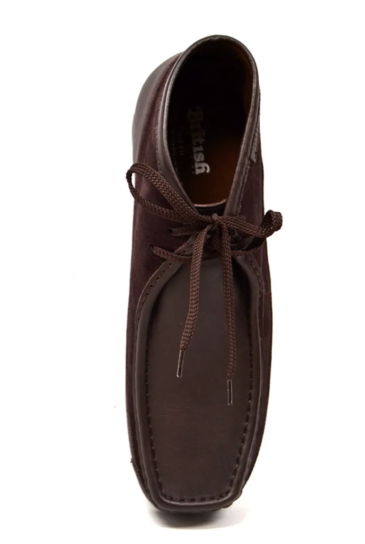 New Castle Leather & Suede Mens Casual Shoe - British Collection