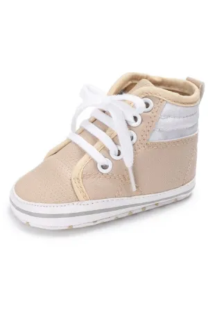 Nude High Top Sneakers