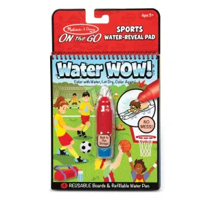 On the Go Water WOW!® Water-Reveal Activity Pad – Sports