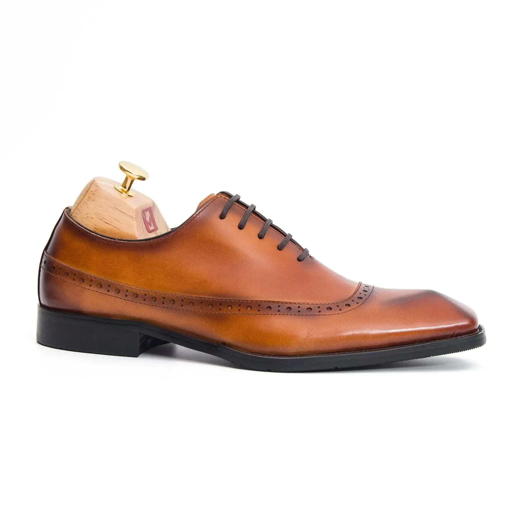 Oxford dress shoes for men