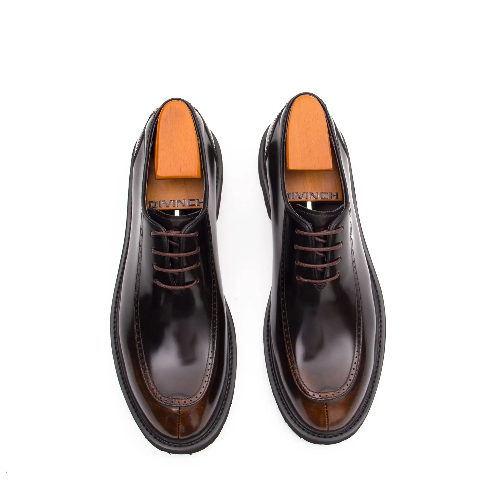 Patent Leather Oxfords Shoes D23697