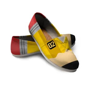 Pencil Design Casual Shoes