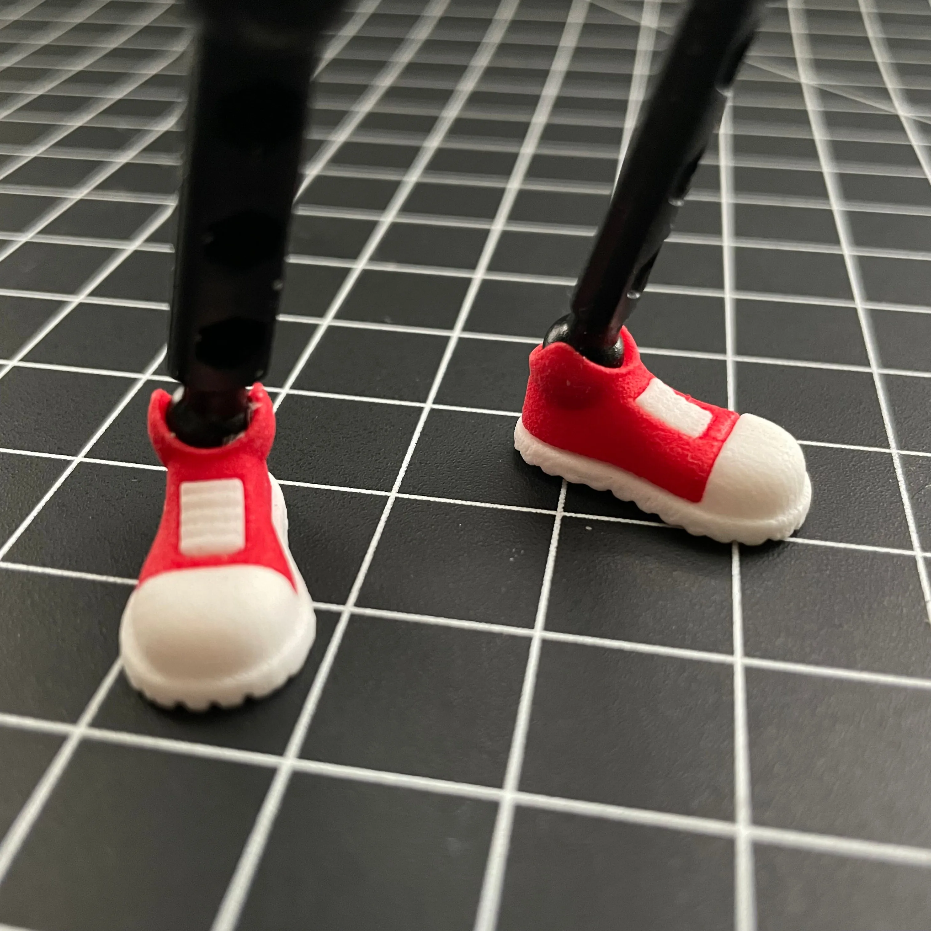 Poseable Sneaker Set for ModiBot Mo