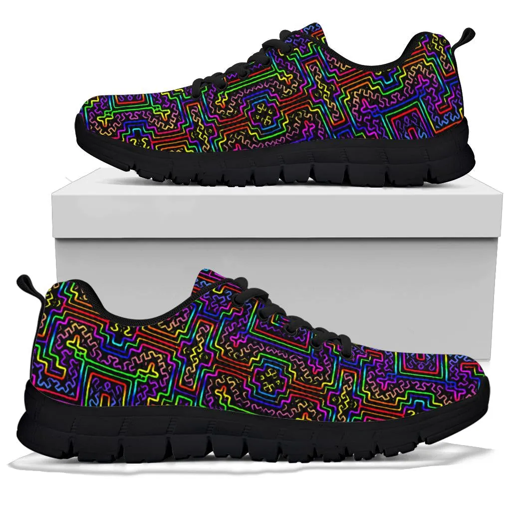 Prismatic Overlay Sneakers