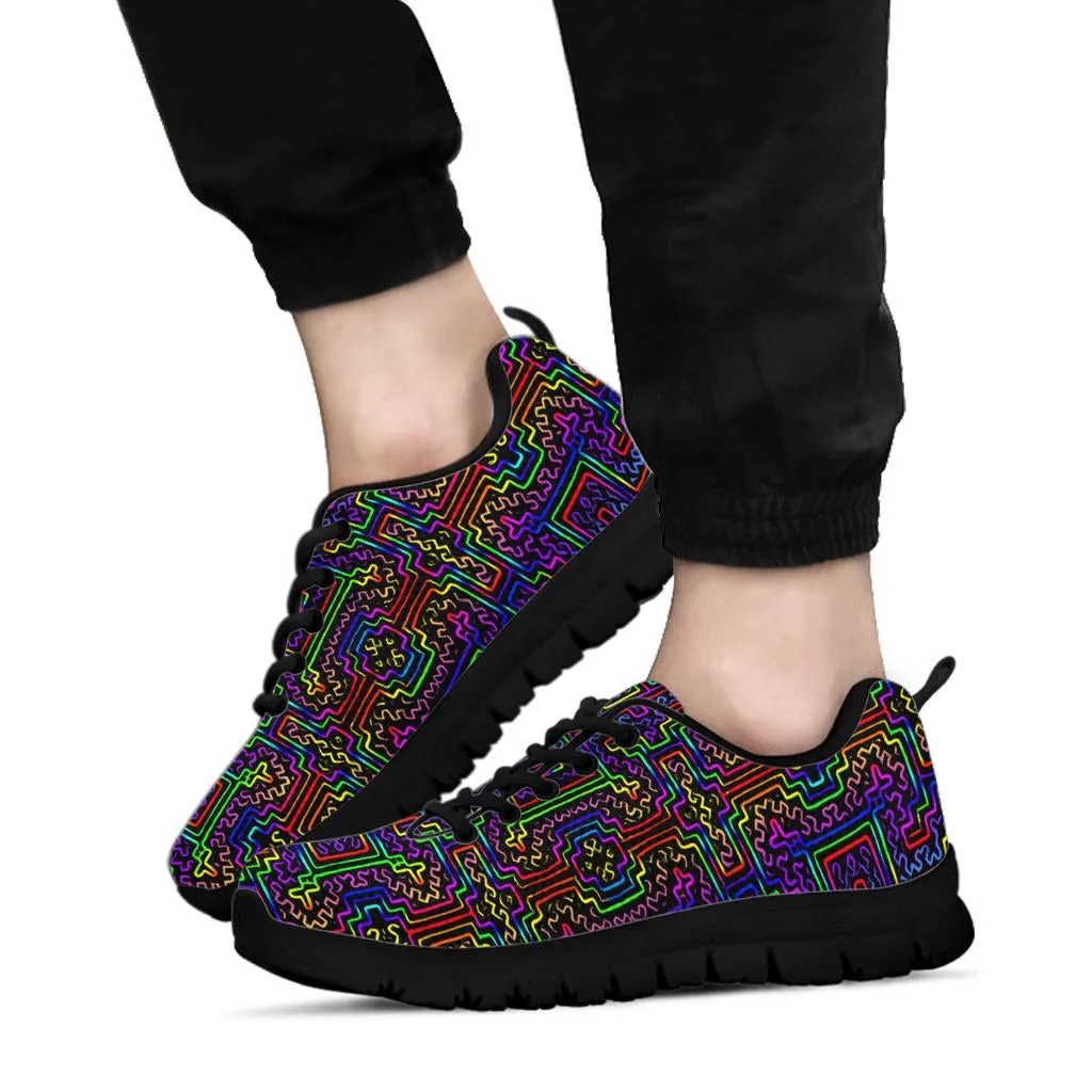 Prismatic Overlay Sneakers