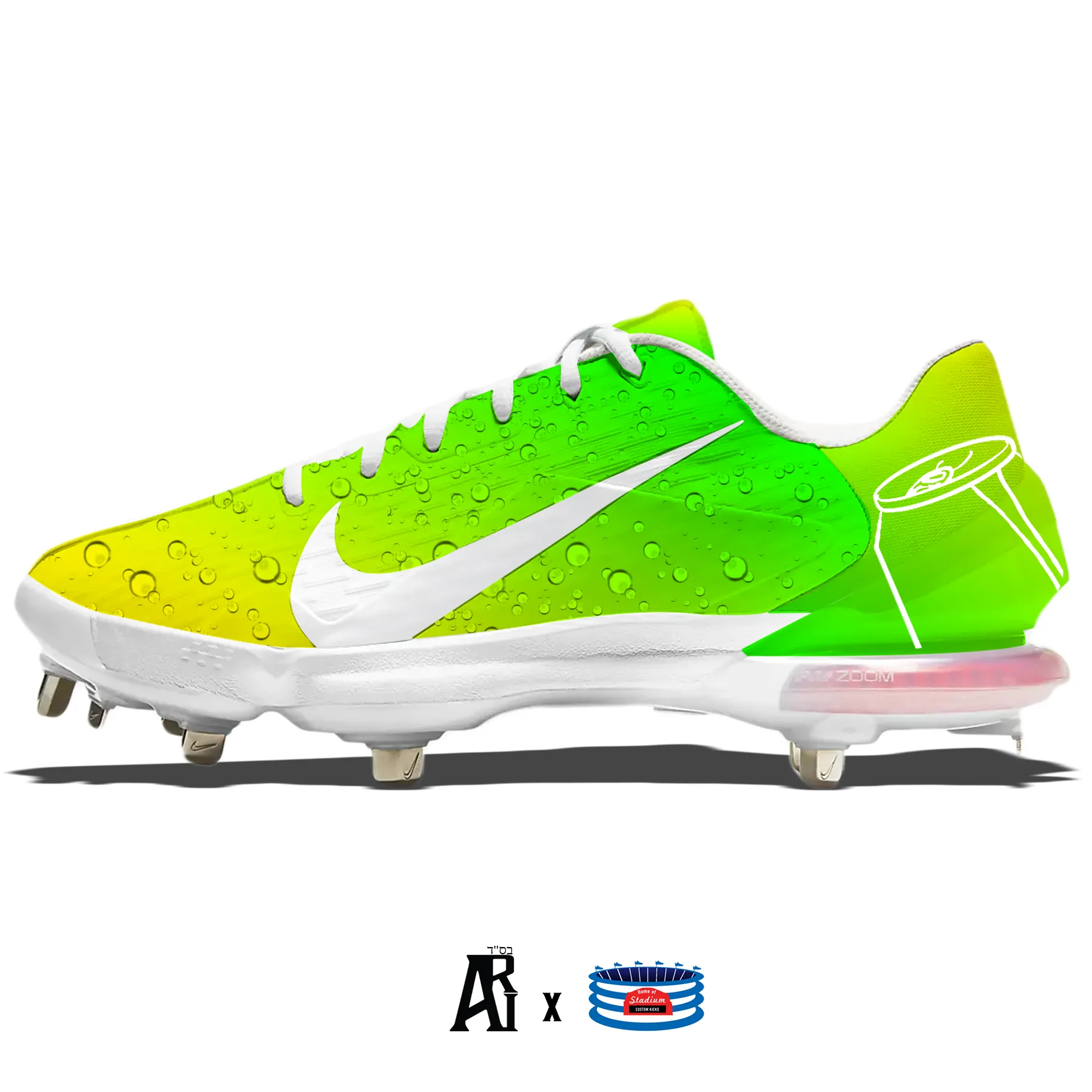 "Lemon Lime Soda" Nike Force Zoom Trout 7 Pro Cleats