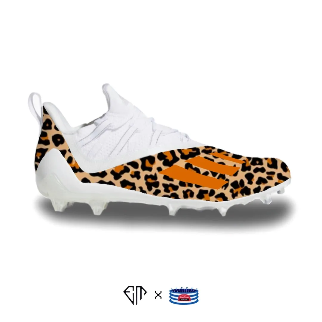 "Leopard" Adidas Adizero 11.0 Football Cleats