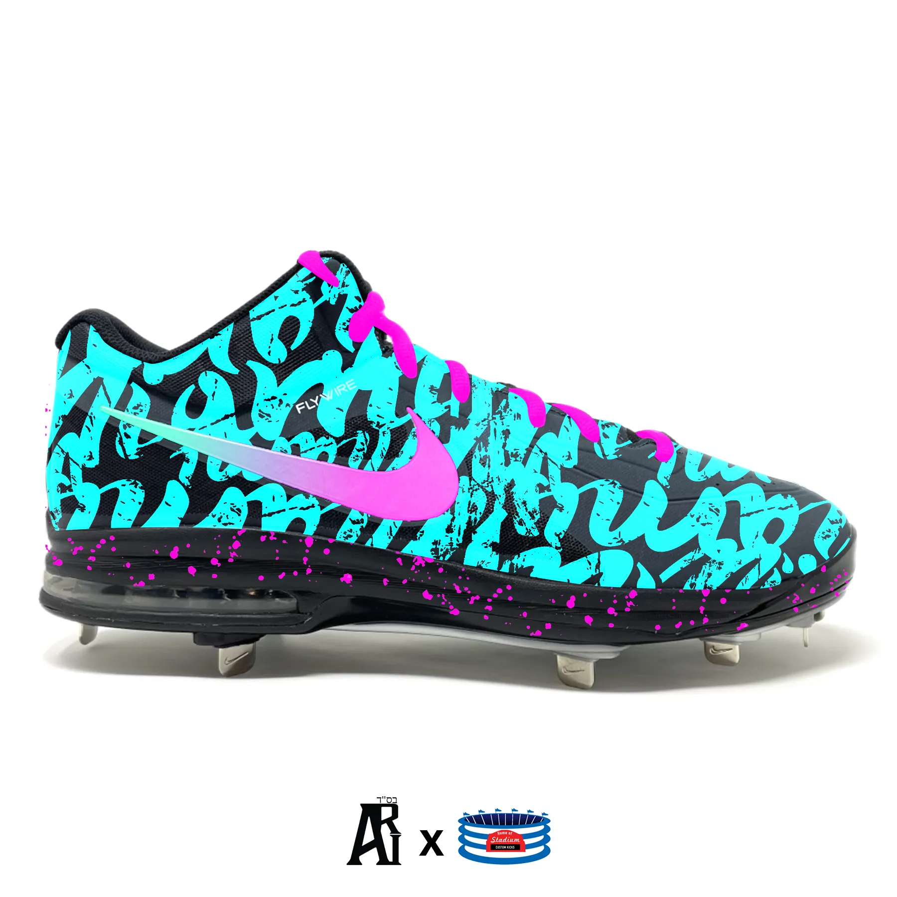 "Miami Street Art" Nike Air Max MVP Elite 3/4 Cleats