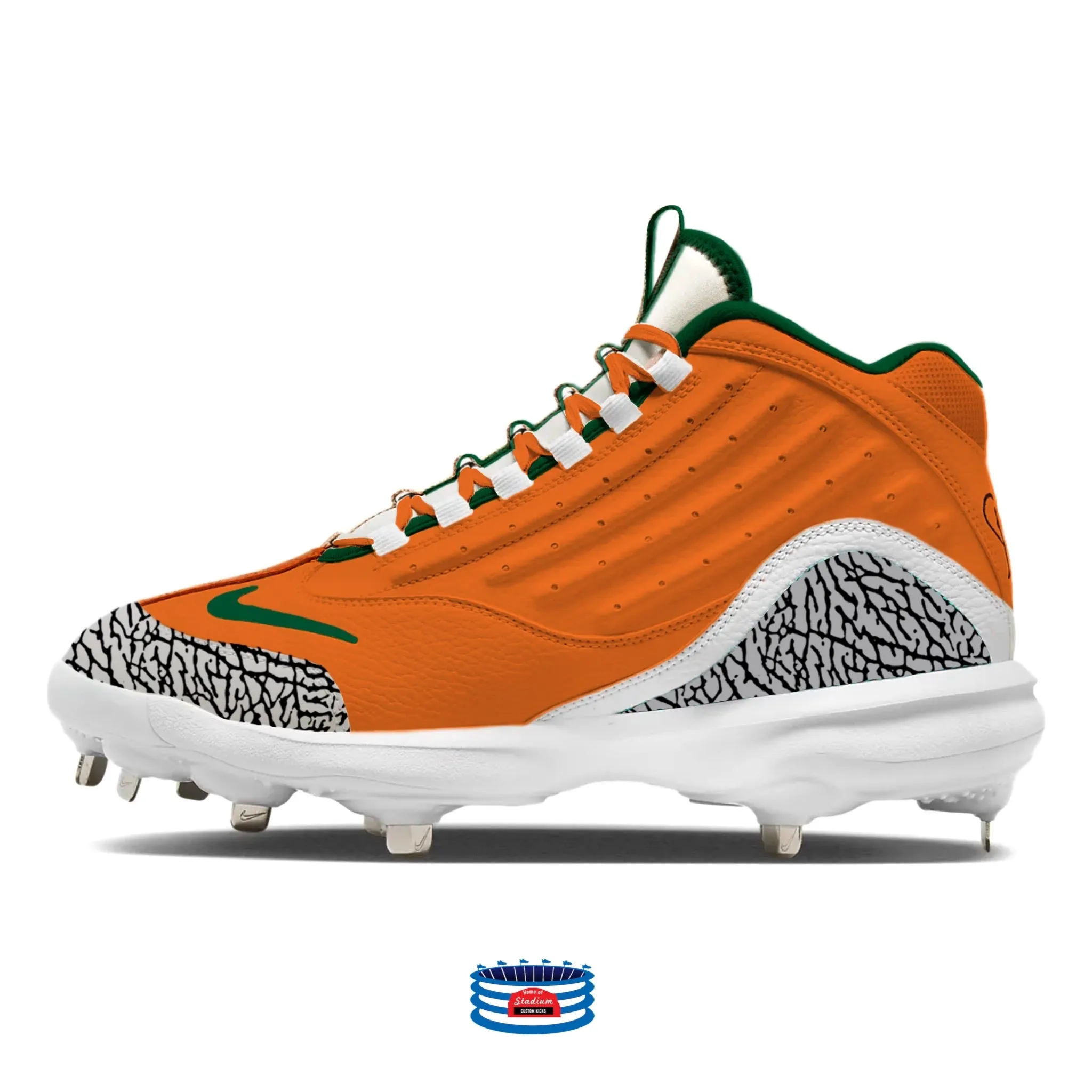 "Miami" Nike Griffey 2 Cleats