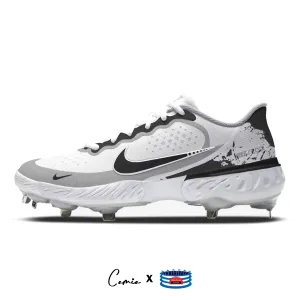 "Mono Splash" Nike Alpha Huarache Elite 3 Low Cleats