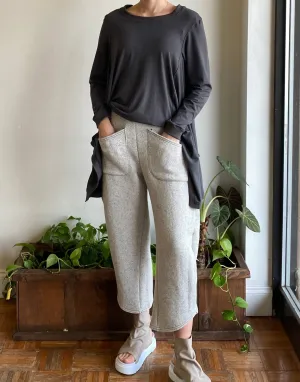 "the Glenna" Funky Sweatpant In Salt