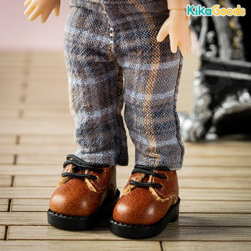 Round Toe Shoes 1/12 BJD Figure Shoes Accessories