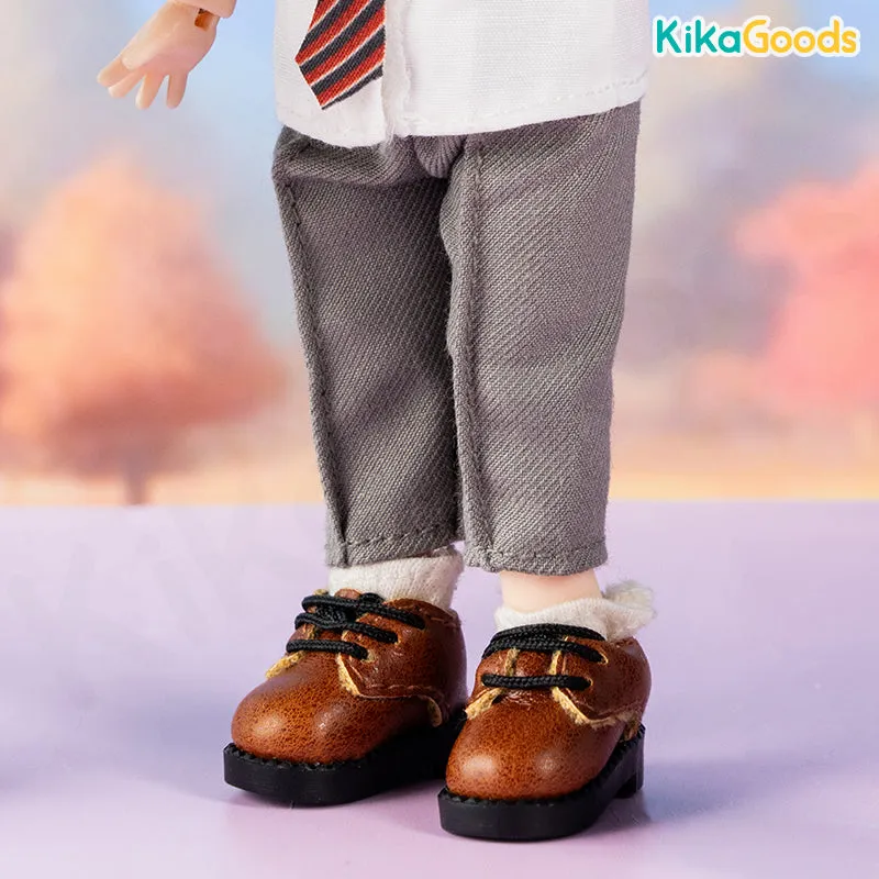 Round Toe Shoes 1/12 BJD Figure Shoes Accessories