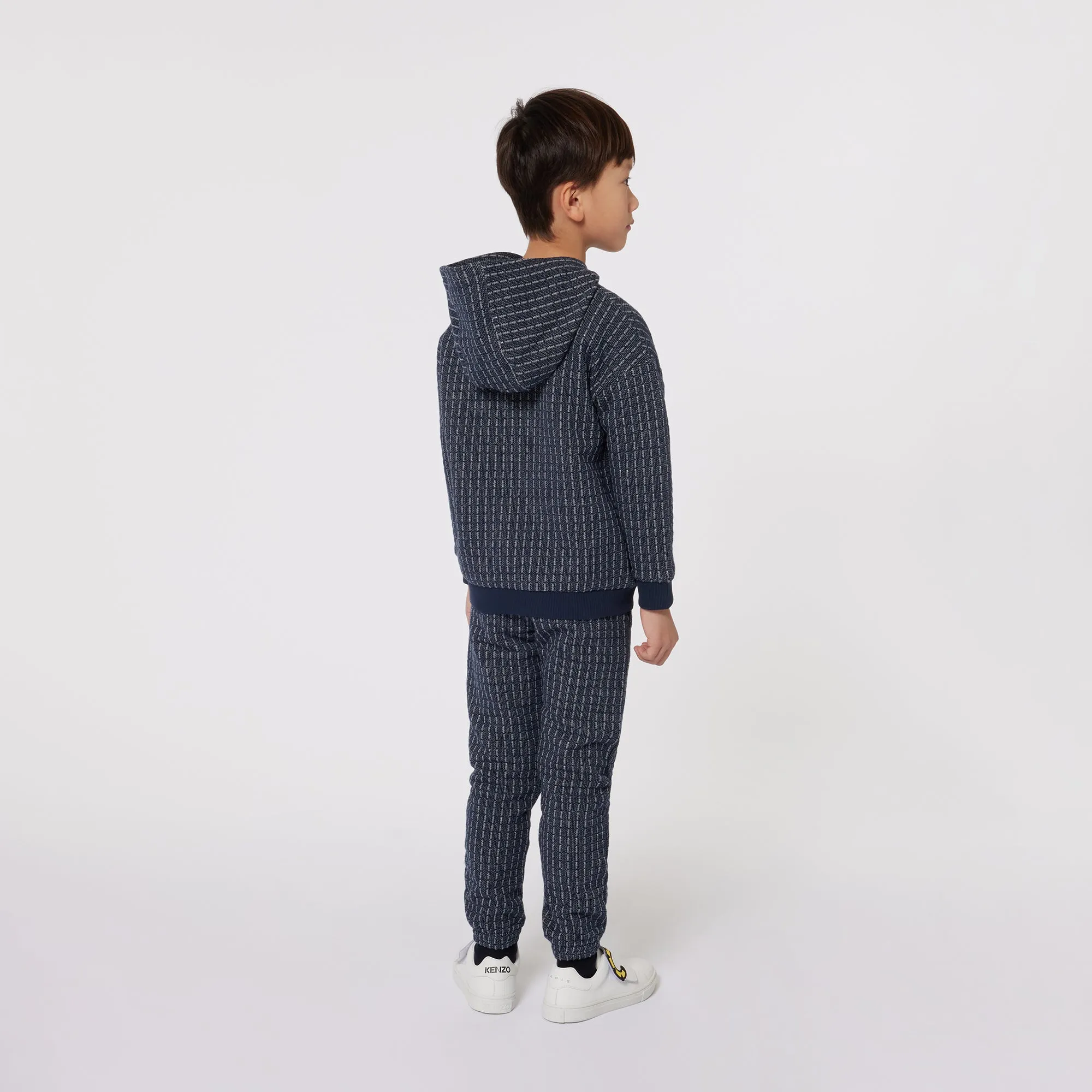 Sashiko Fleece Jogging Sweatshirt