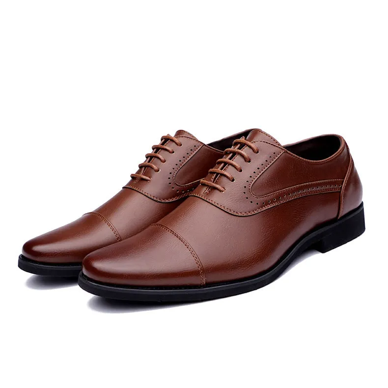 Simple Fashion Trend Casual Leather Shoes For Men