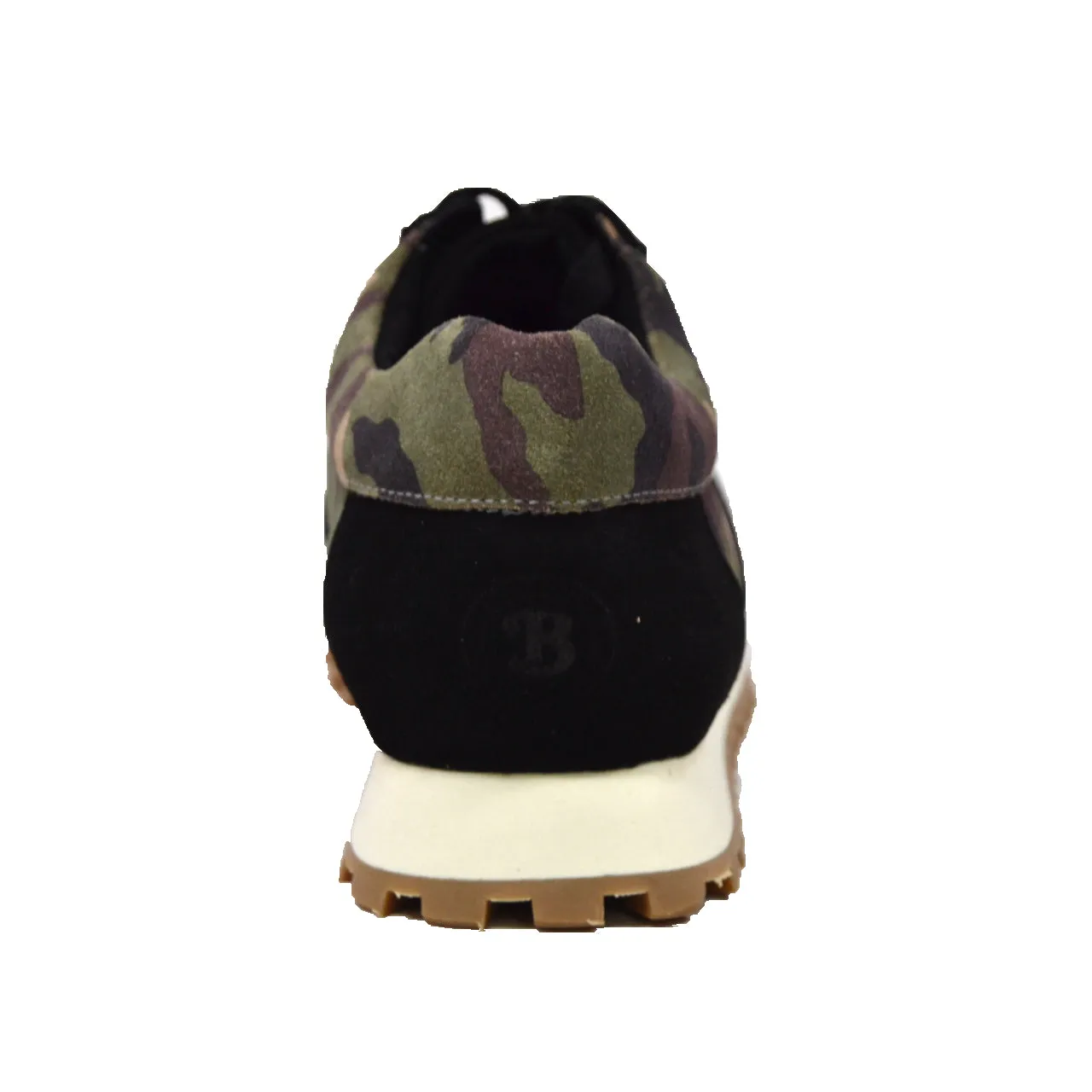 Surrey Black & Camouflage Sneakers