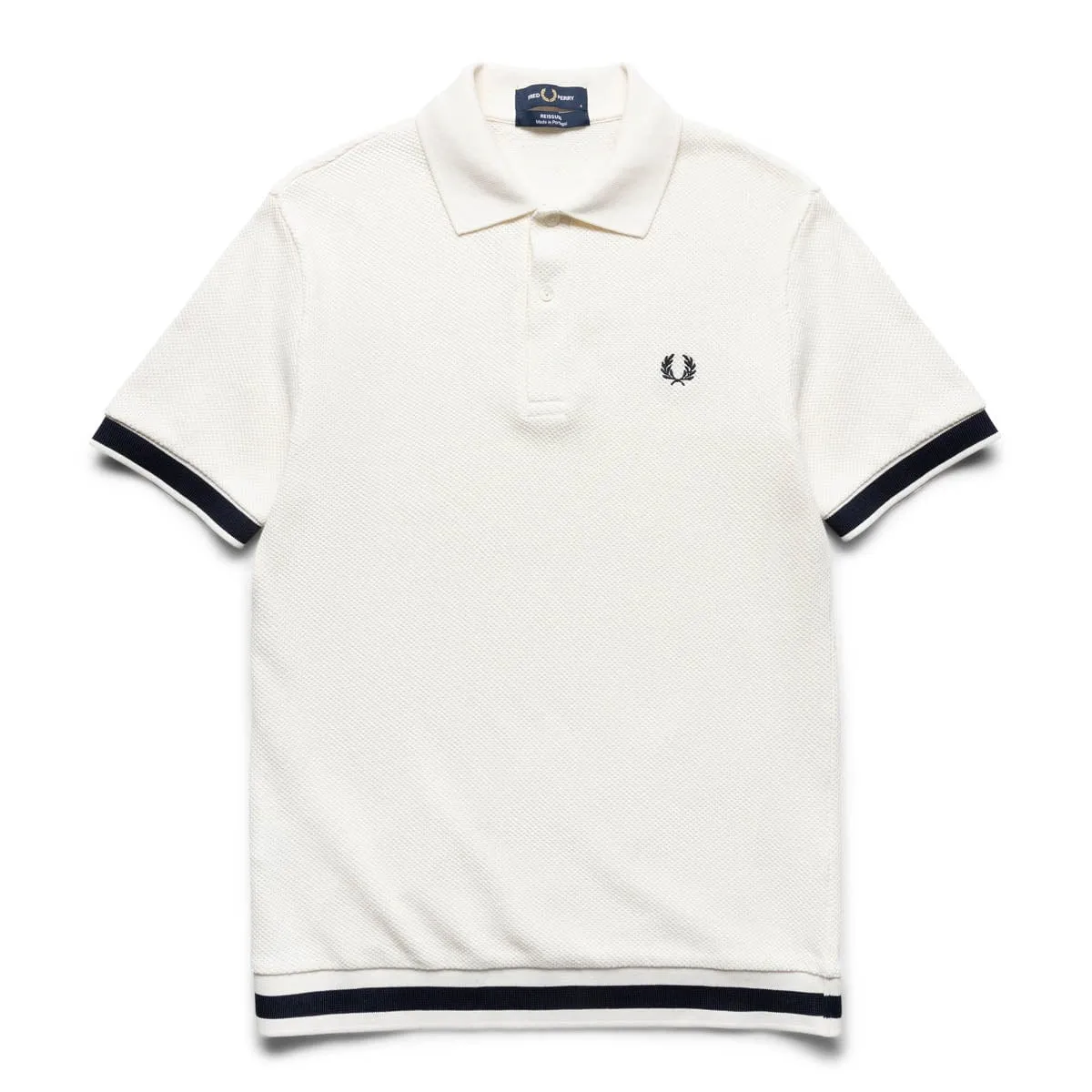 TEXTURED PIQUE POLO SHIRT