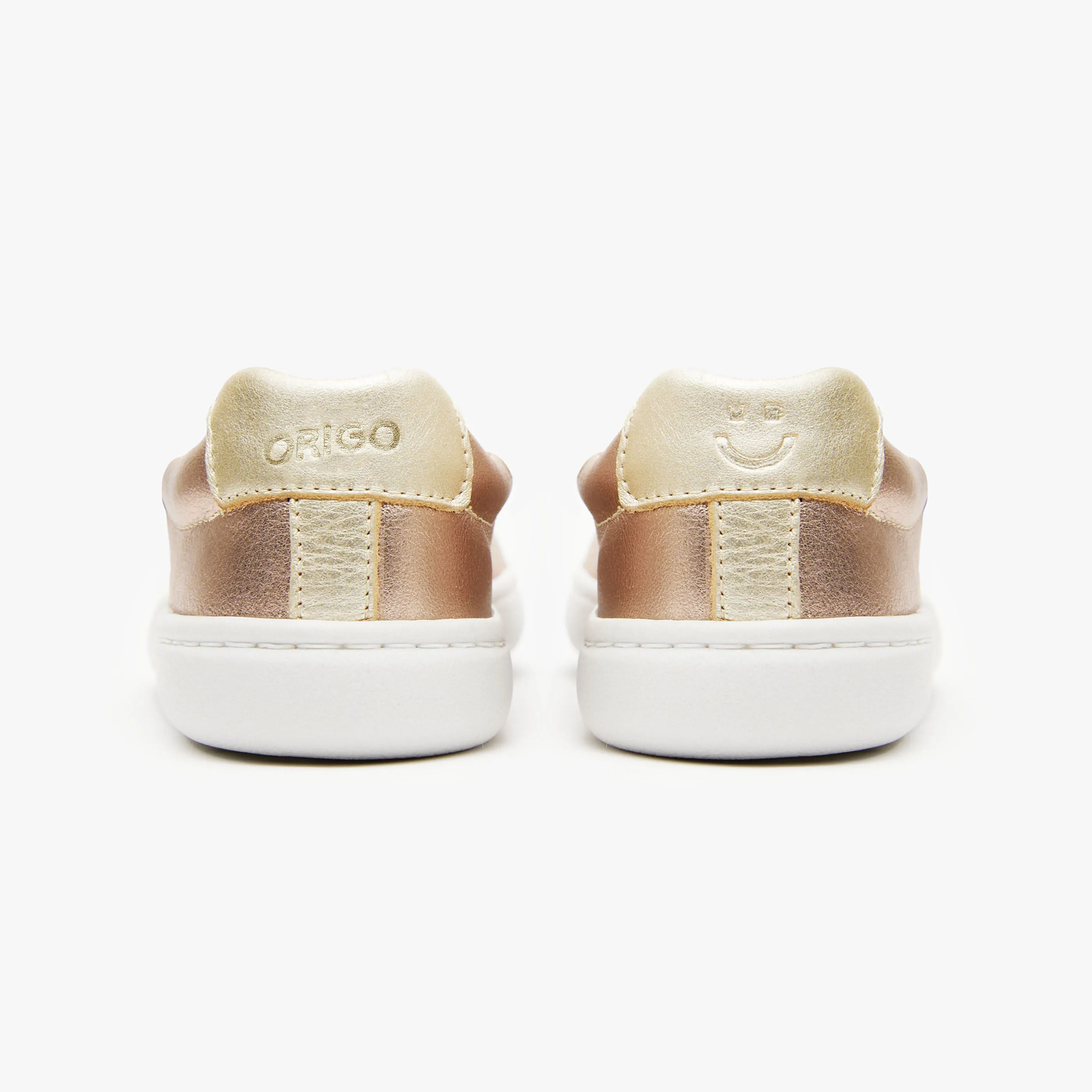 The Easy Hook & Loop in natural leather Kids