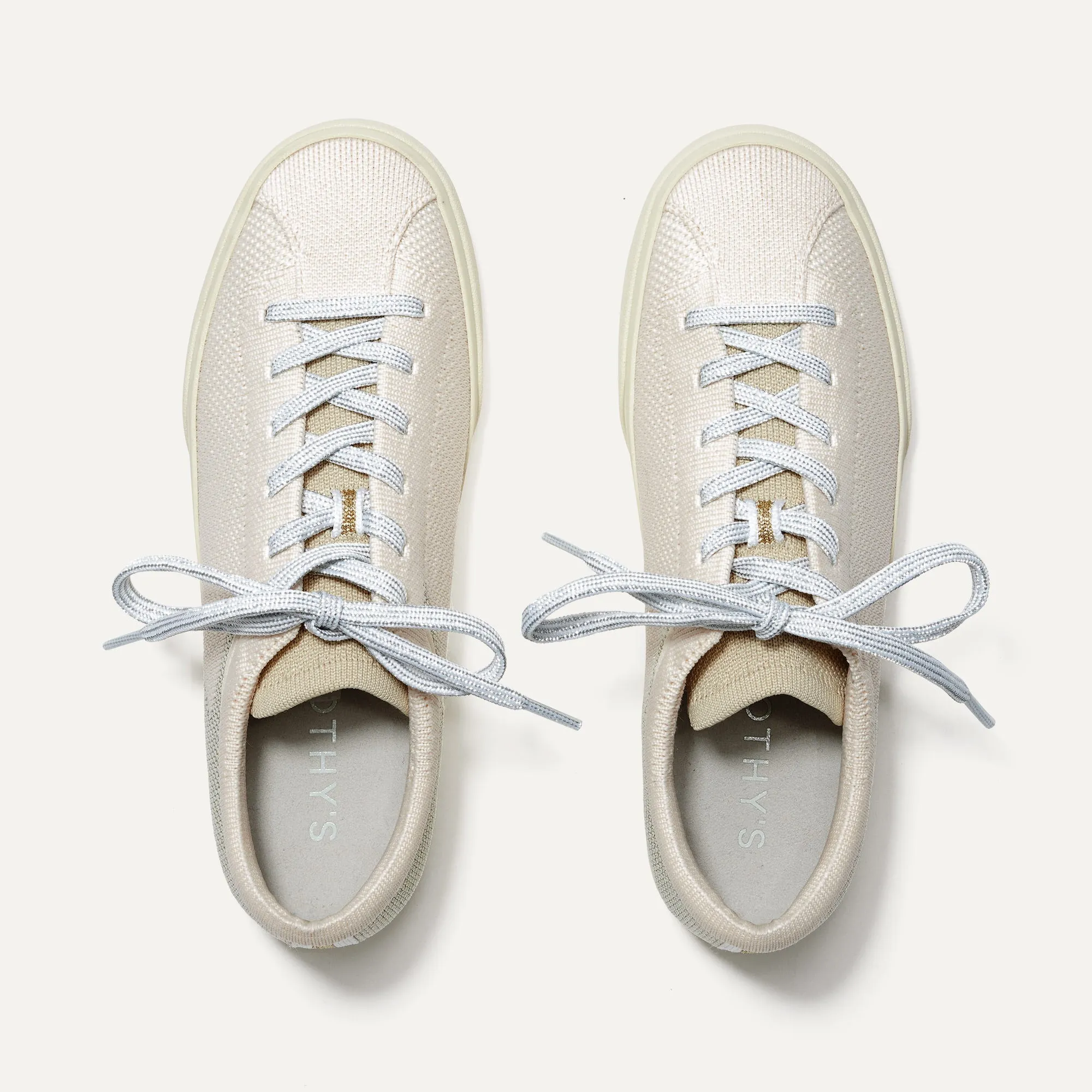 The Lace Up Sneaker - Diamond Twill