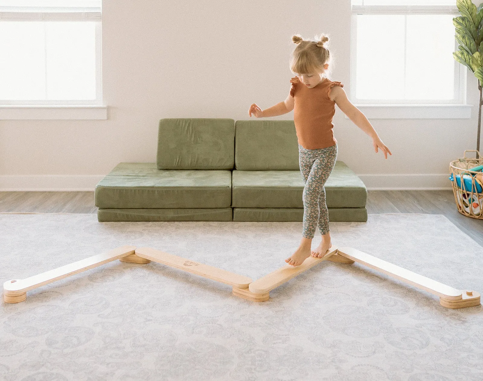 Wooden Balance Beam