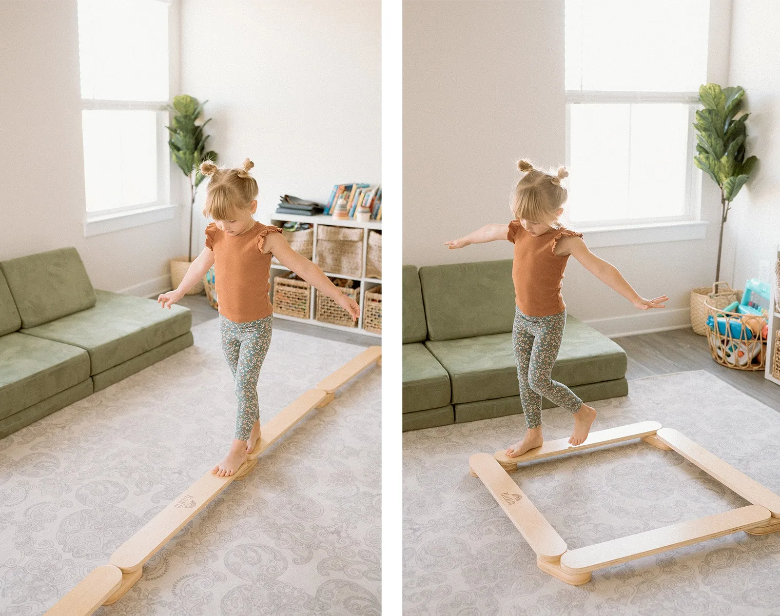 Wooden Balance Beam