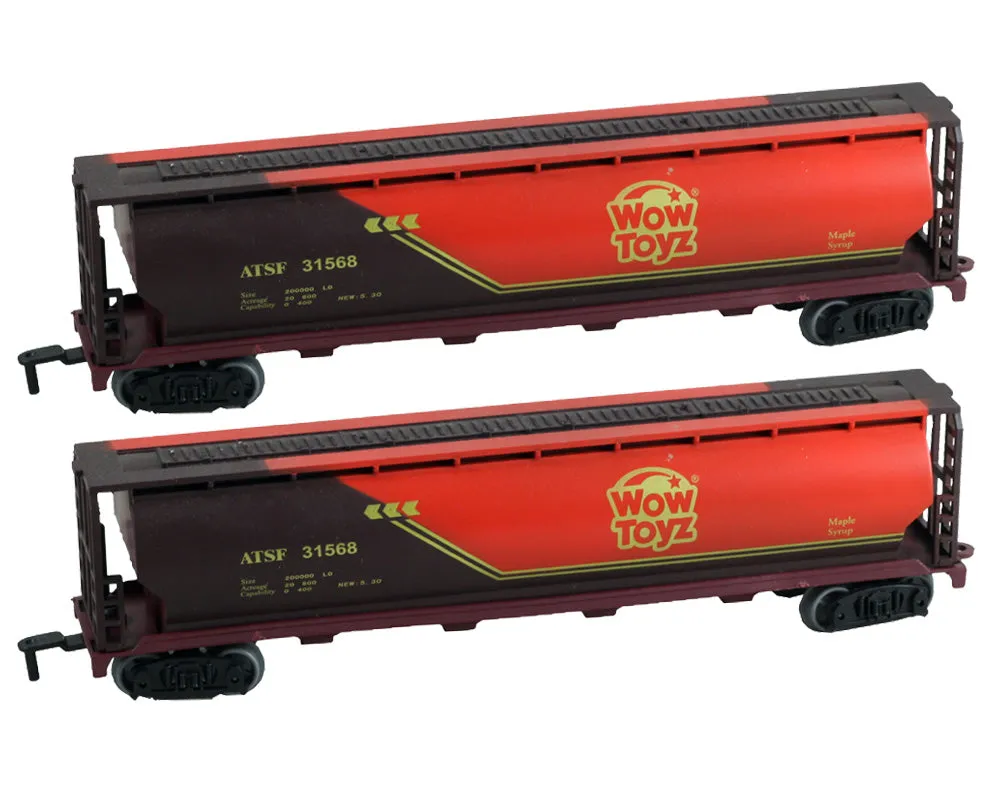 WowToyz Classic Train Set 20-piece - Diesel Engine with Tanker Cars